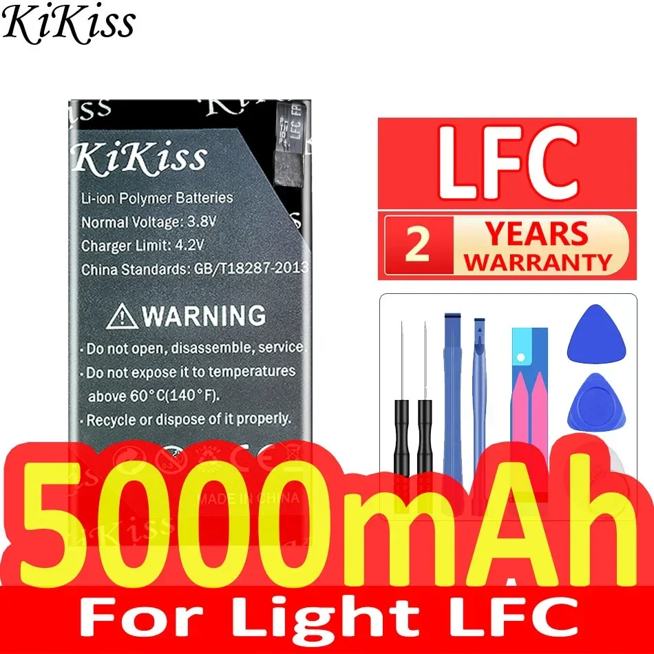 

5000mAh KiKiss Powerful Battery For Light LFC