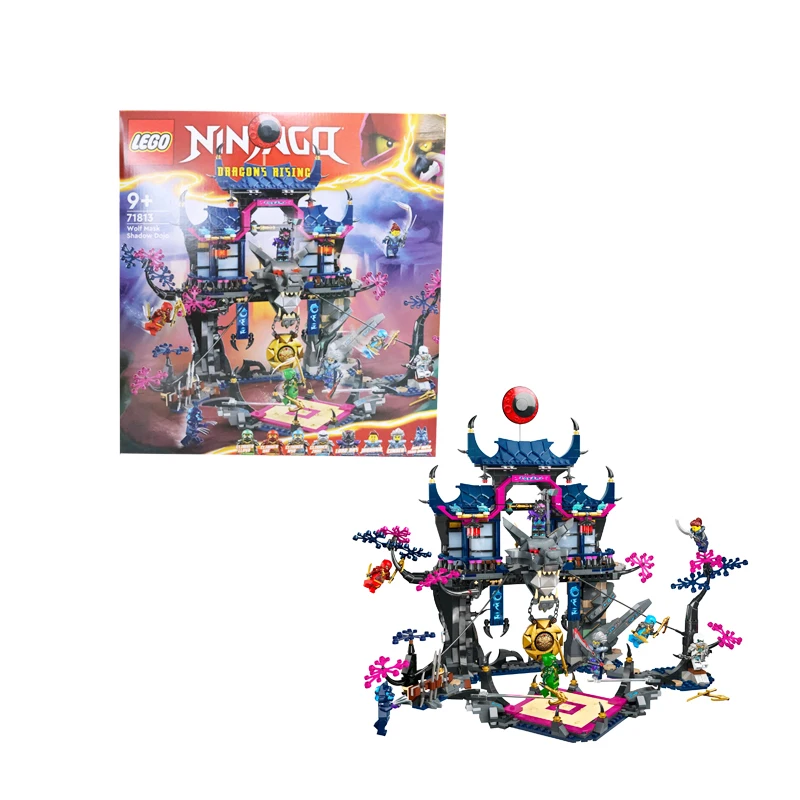 LEGO 71813 NINJAGO Волчья маска тень Dojo Строительная игрушка