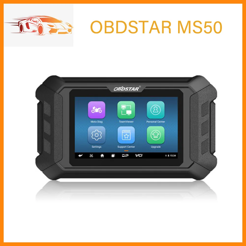 Original OBDSTAR MS50 Standard 5 Inch ouch Screen Support Full System and Reset Service Intelligent Motorcycle Diagnostic Tool