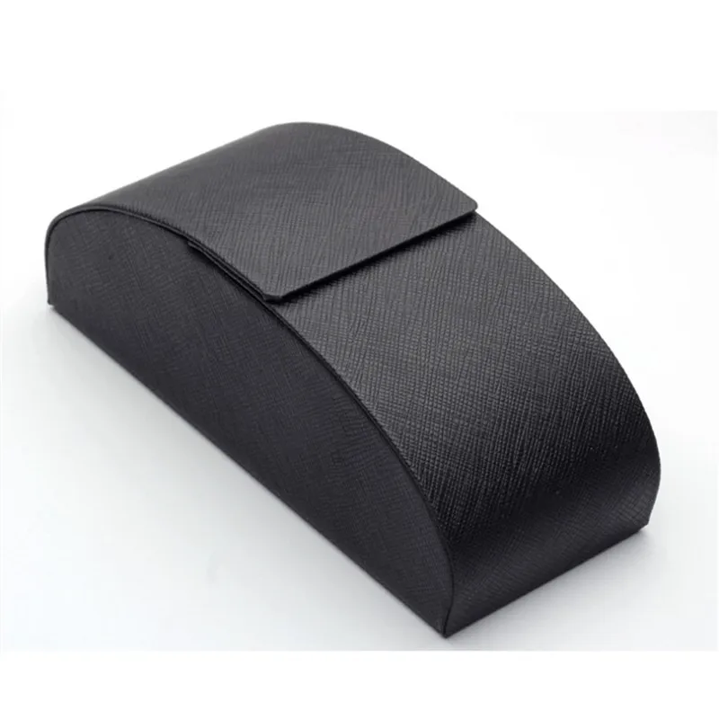 

Black Metal Glasses Box Hard Flip Sunglasses Eyewear Case Storage Box Reading Glasses Case