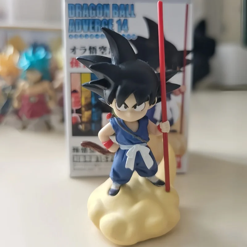 Фото В наличии Bandai Аниме Фигурки Dragon Ball Adverge14 Комический персонаж Сон Гоку Мастер Роши Коллекция Маленькая модель Кукла Игрушка №4