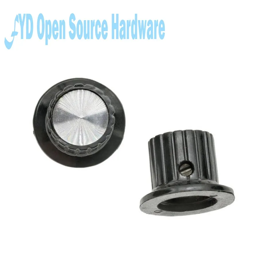 

5PCS KYP25-18-6 Potentiometer Bakelite Knob Cap Speed ​​Switch Knob Cap Handle Aperture Diameter 6MM KYP25-18-6J