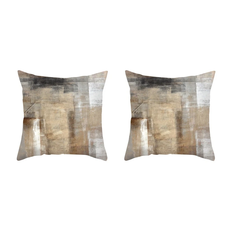 

Homeware Sofa Pillow Cover Abstract Peach Skin Pillow Cover Watercolor Print Cushion Cover 35