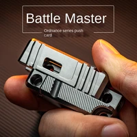 battle master metal egg push card pop coin tide play black technology adult pressure relief toy edc stress relief toy