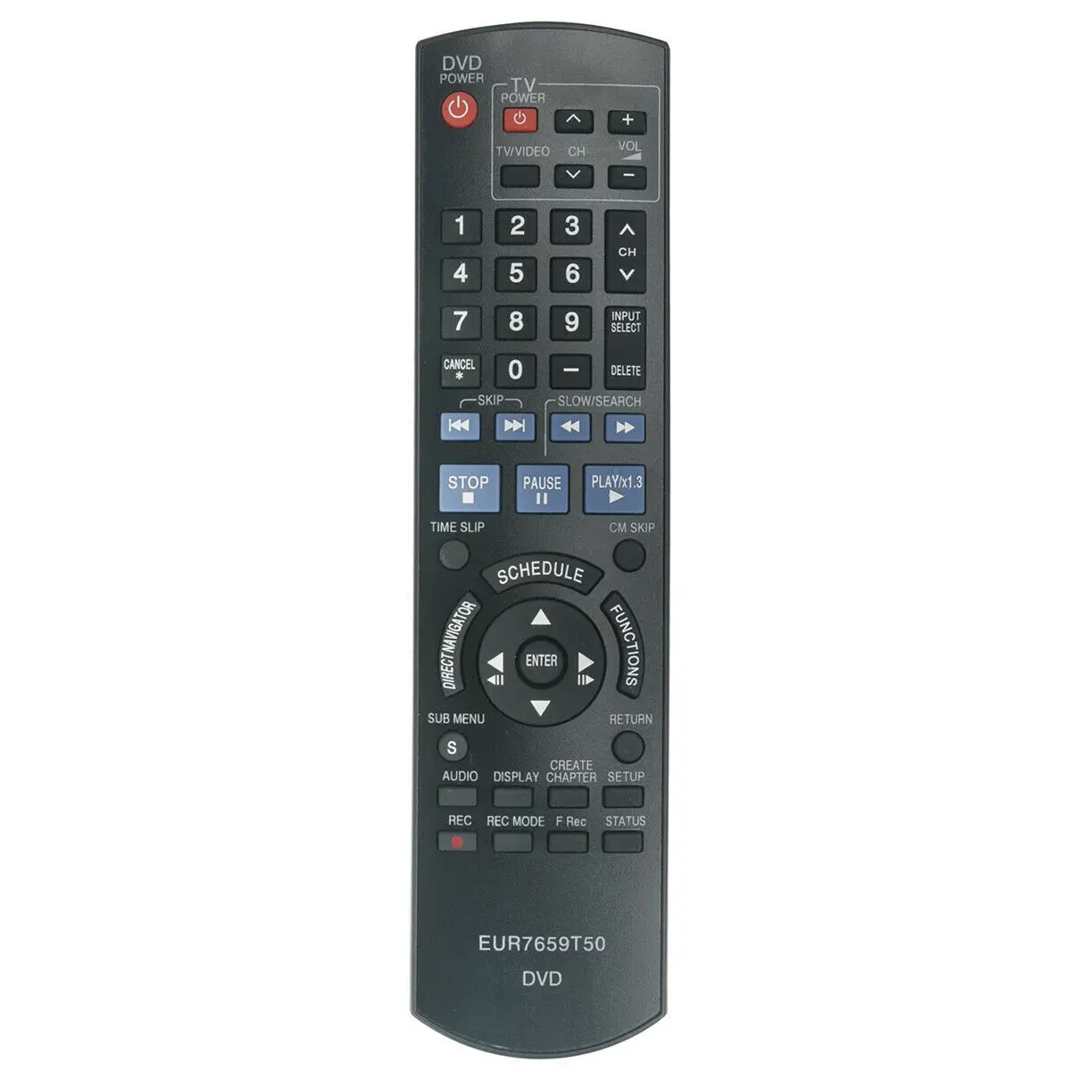 EUR7659T50 для PANASONIC DVD-системы с дистанционным управлением DMR-EZ17