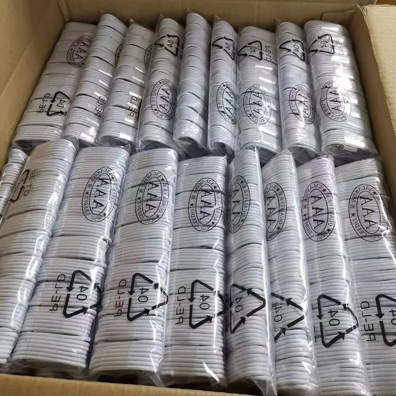 

500pcs 1M 3FT White Micro Type c USB C Data Charger Cable Cord Line For Samsung S6 s7 edge Note 10 S20 S22 htc lg android phone