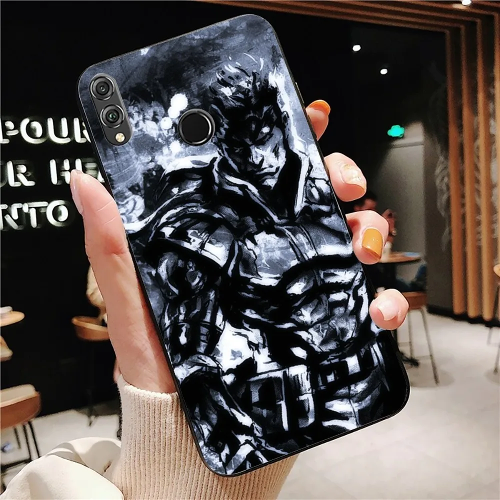 M-Metal Gear S-Solid Game Phone Case For Huawei Honor 10 Lite 9 20 7A 9X 30 50 60 70 Pro Plus Soft Silicone Cover