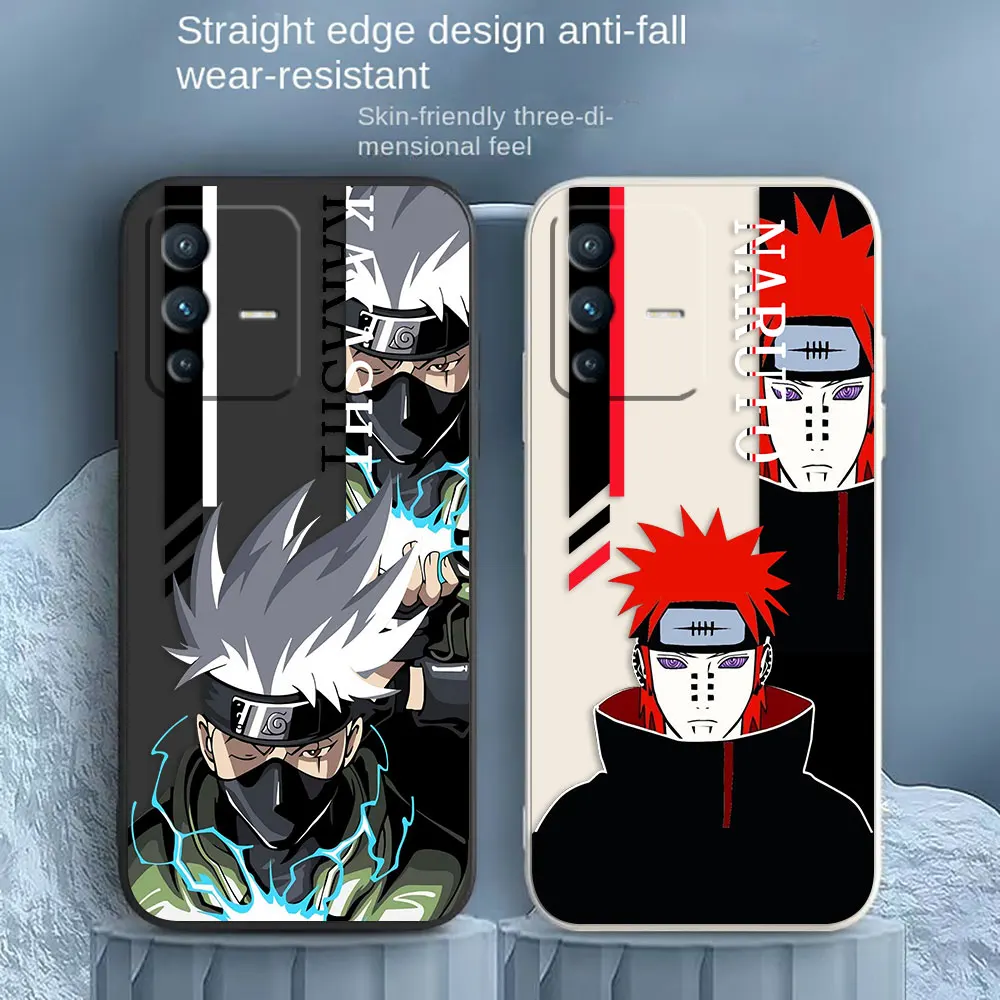 

Anime N-Naruto K-Kakashi Phone Case For VIVO S1 S5 S6 S7 S9 S9E S10 S12 S15 S16 S16E V29 V20 V21 V23 V25 V27 PRO 5G Case Funda