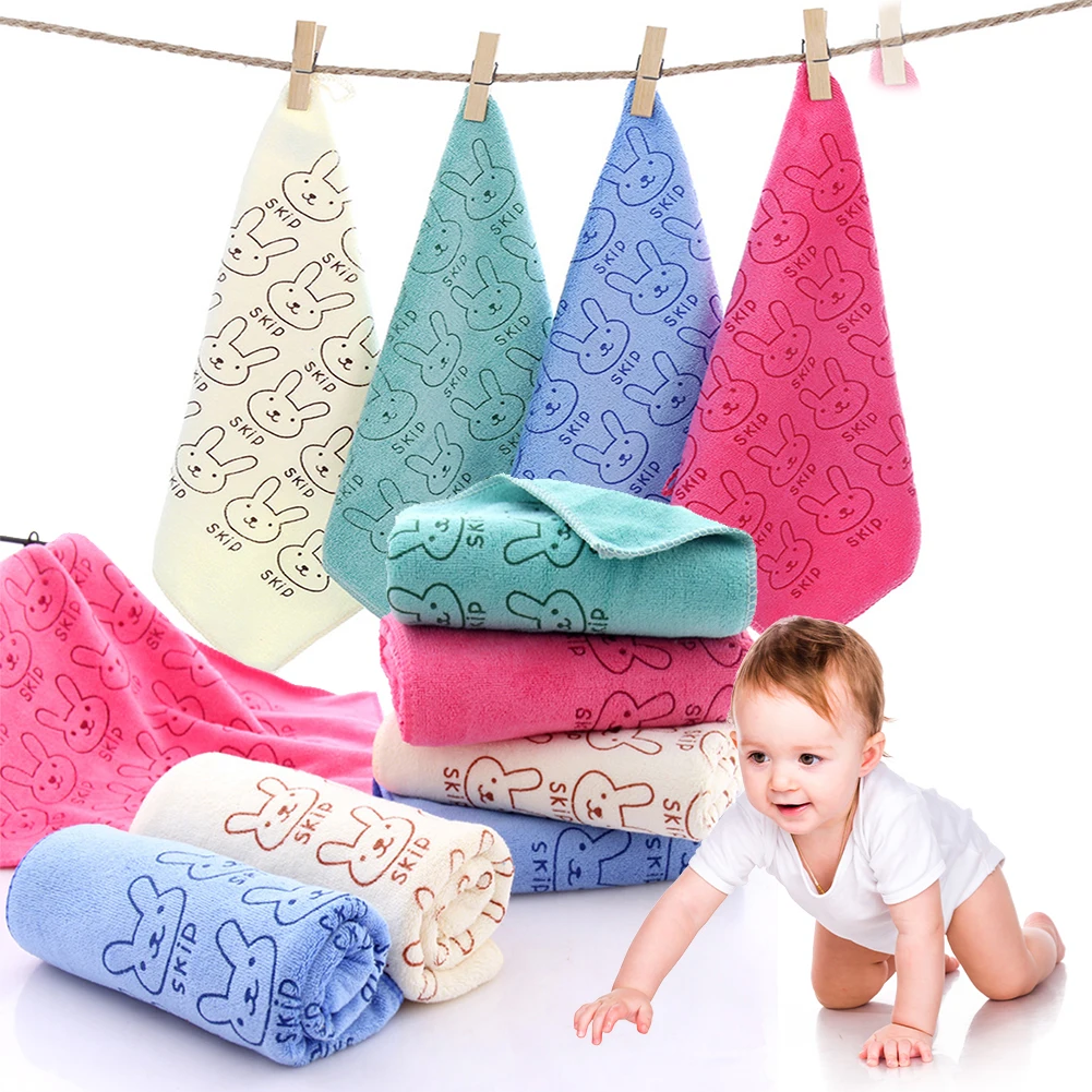 

1PCS Baby Towel 80% Cotton Household Bath Towel Face Washcloth Squares Hand Wipe Newborn Bathing Feeding Kids Handkerchief