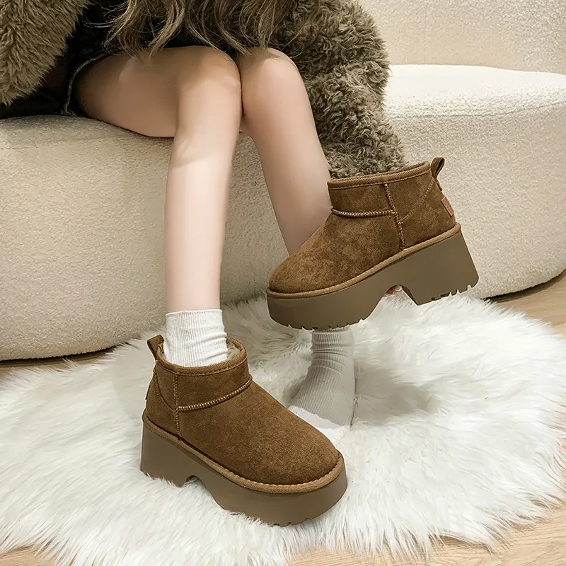 Зимние ботинки женские австралийские женская обувь 2024 зимние ботильоны в стиле