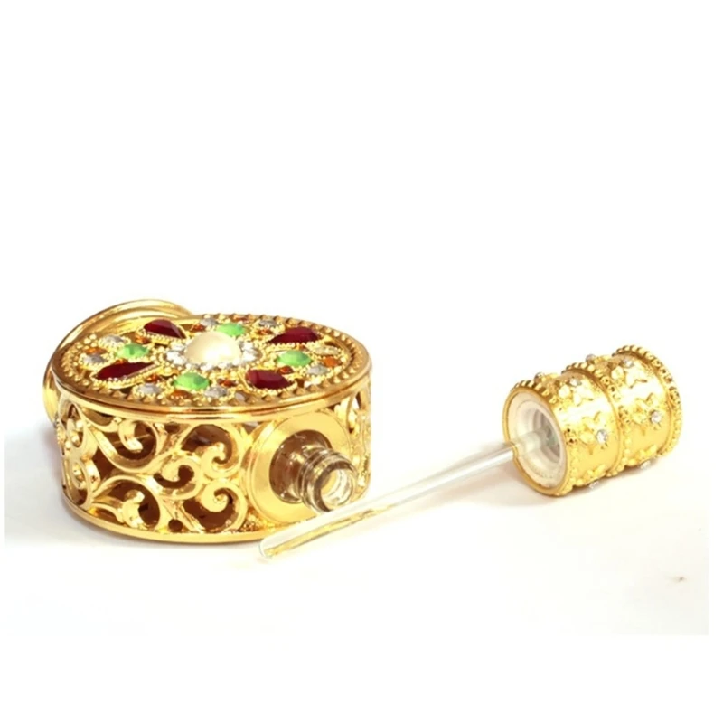 RXJC 12 мл винтажный металлический флакон для духов эфирное масло