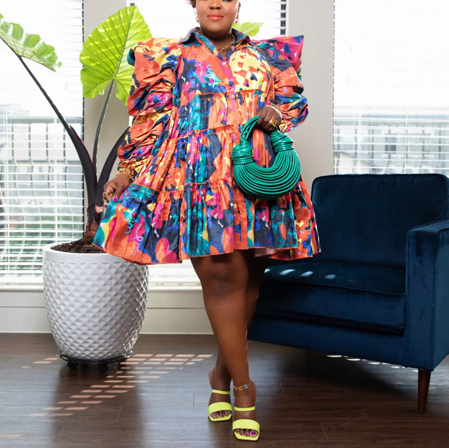 Рисунок 5 - Женское свободное вечернее платье до колен