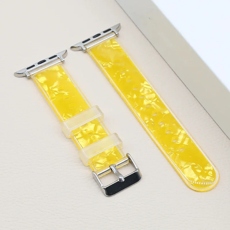 Фото Силиконовый ремешок для Apple Watch band 10 9 8 7 45 мм 41 мм 49 44 мм 42 мм 40 мм 46 мм, браслет для iWatch series 6 5 4 3 SE Ultra 2 №5