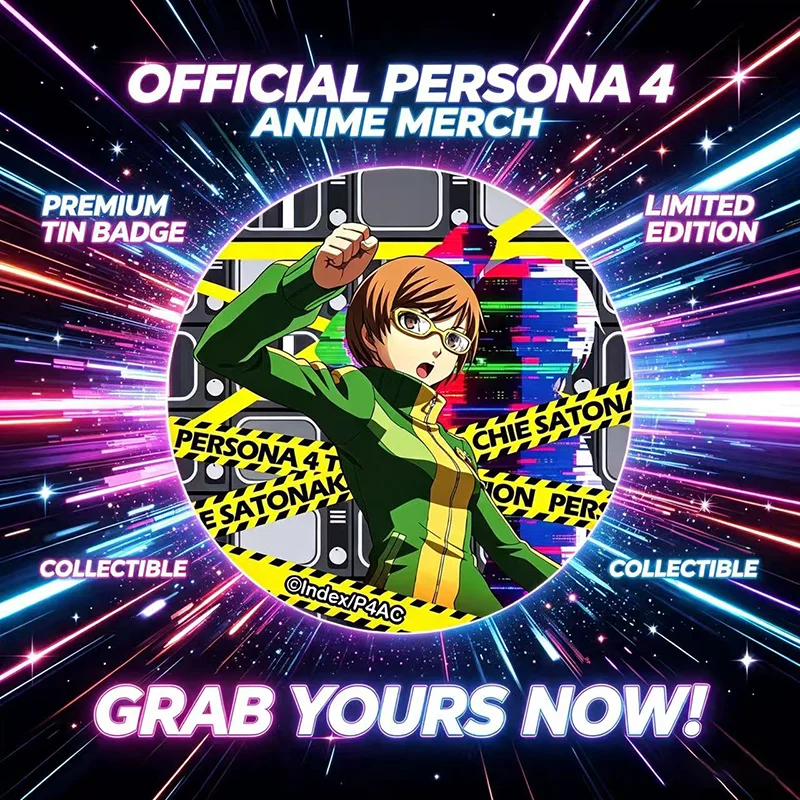 Фото Официальный набор значков Persona 4 The Animation, Ю Наруками и Чиэ Сатонака, аниме-атрибутика с персонажами №3