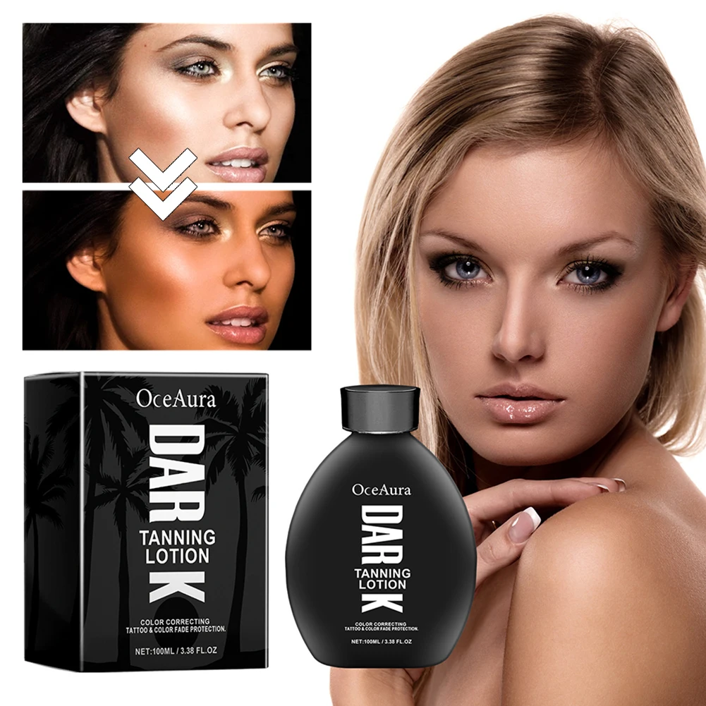 Средство для загара 100 мл женщин и мужчин не раздражает мягко стойкий увлажняющий