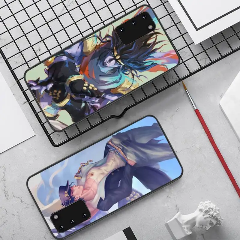 

JoJo's Bizarre Adventure Phone Case for Samsung S20 lite S21 S10 S9 plus for Redmi Note8 9pro for Huawei Y6 cover
