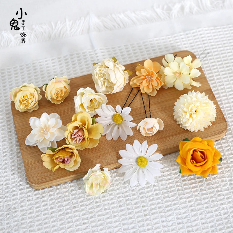 Женские аксессуары оригинальный цветок hanfu древняя песня свадебный головной