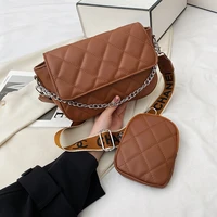 2022 large capacity bag women office chain shoulder bag travel luxury handbags for girls leather pu quilted bag bolsa feminina