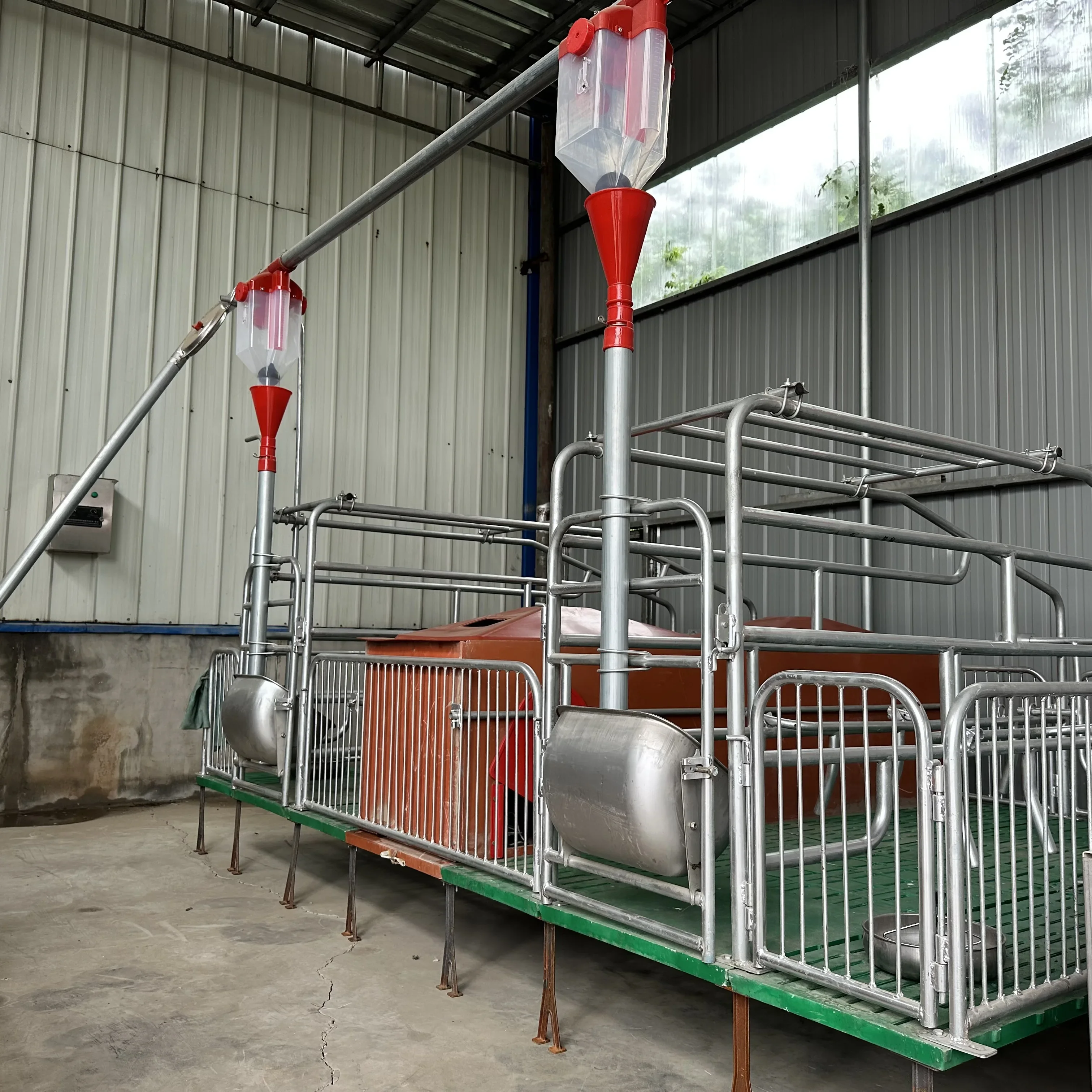 Свинарная ферма из нержавеющей стали оборудование для свиней клетка