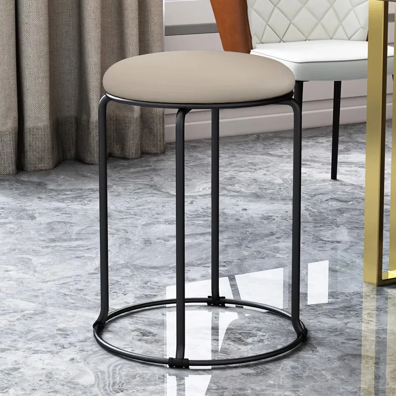 Табурет для отдыха шезлонг металлические стулья скандинавская обеденная