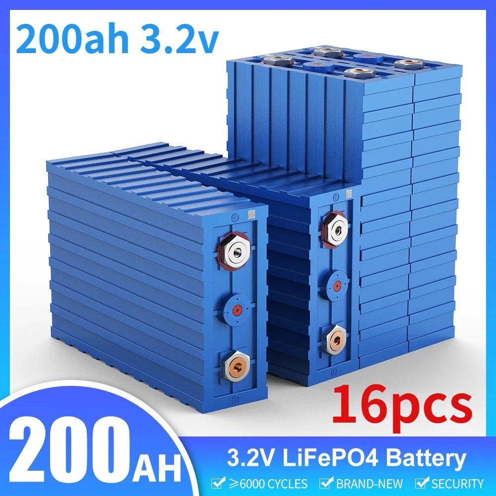 

16 шт., литиевые аккумуляторные батареи CALB 3,2 В Ач