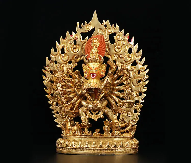 34 см большая азиатская статуя Будды храм цельномощная Юмалака даУид безопасная