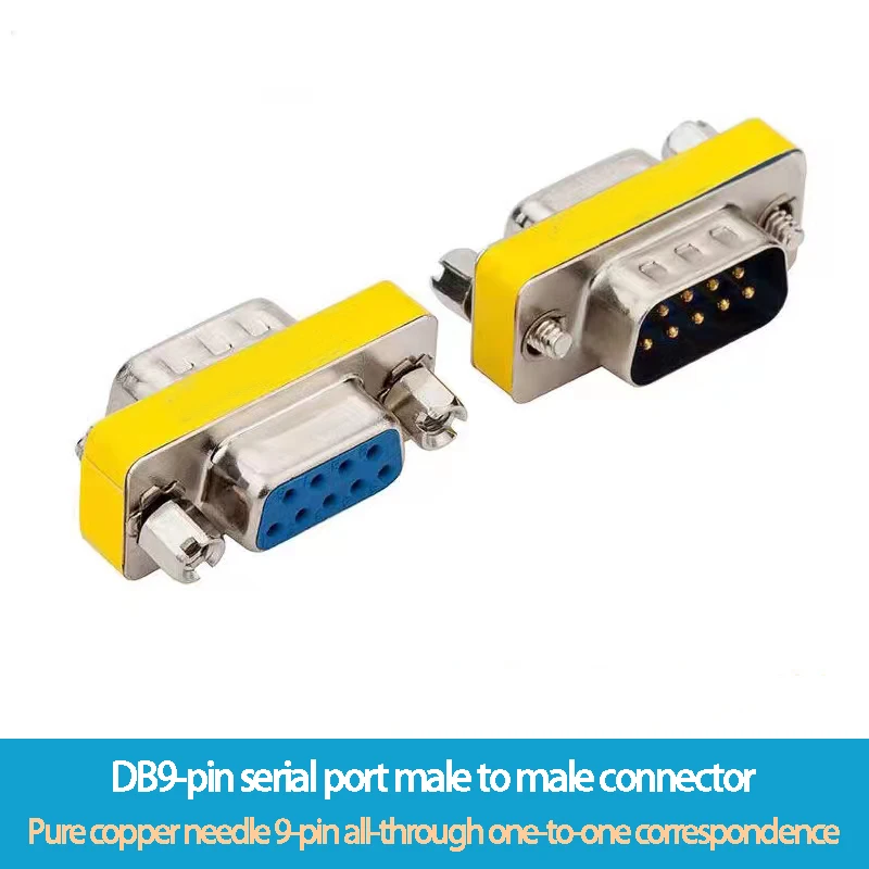 DB9-pin преобразователь последовательного порта 232COM, переходник «штырь-гнездо»