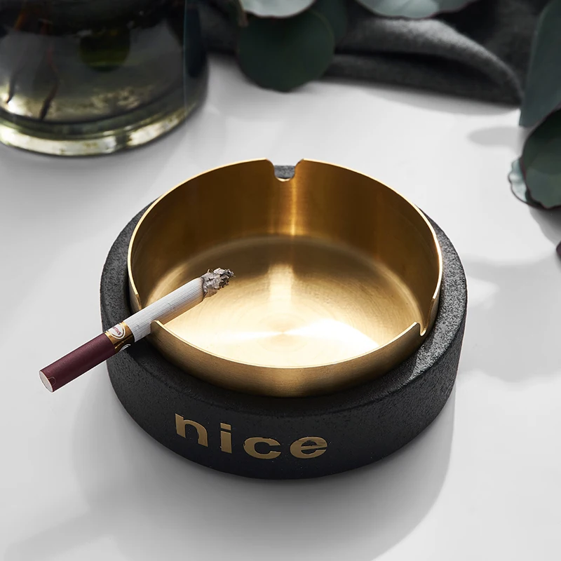 

Cement Ashtray Ordinary Nordic Tea Table Cement Ashtray Ashtray Household Goods Ashtray Home Decoration Accessories