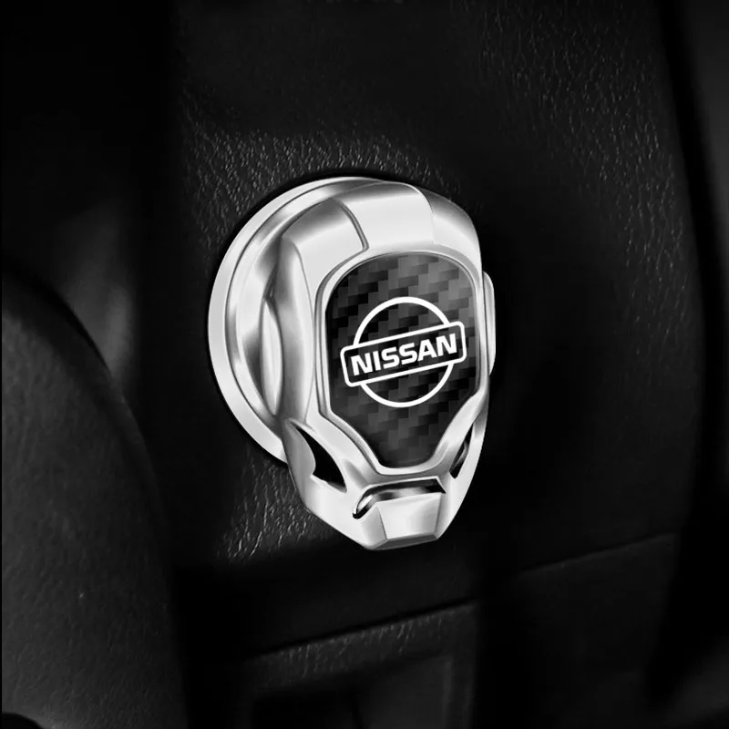 Старт зажигания двигателя внутренняя отделка для Nissan Qashqai X J10 J11 Trail Tiida Teana Skyline Juke