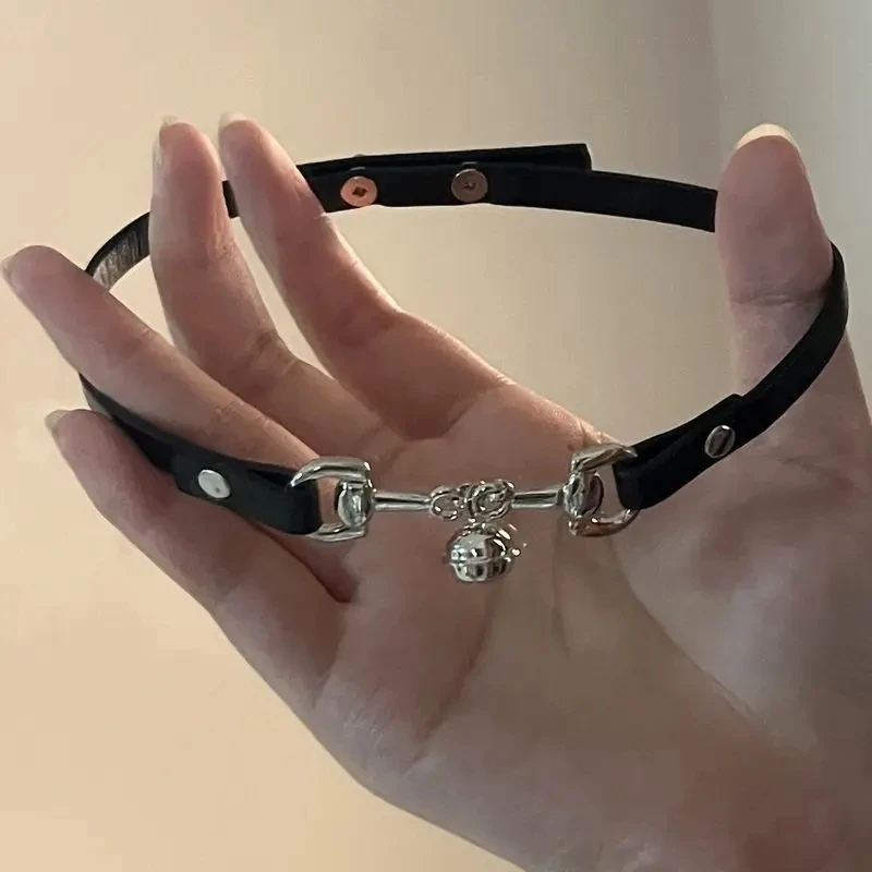 Кожаное ожерелье-чокер imixlot