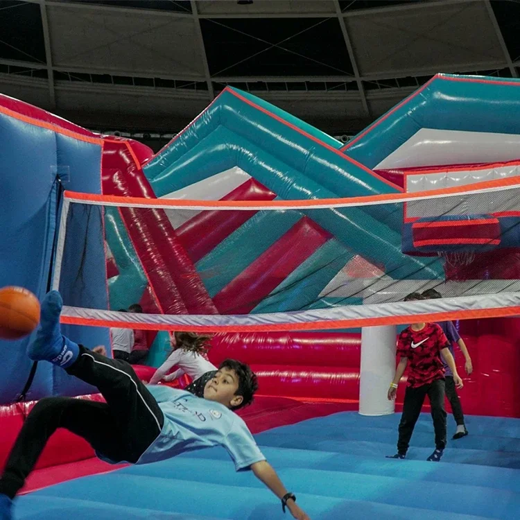 Коммерческий juegos надувной parque для маленьких больших взрослых игровая площадка