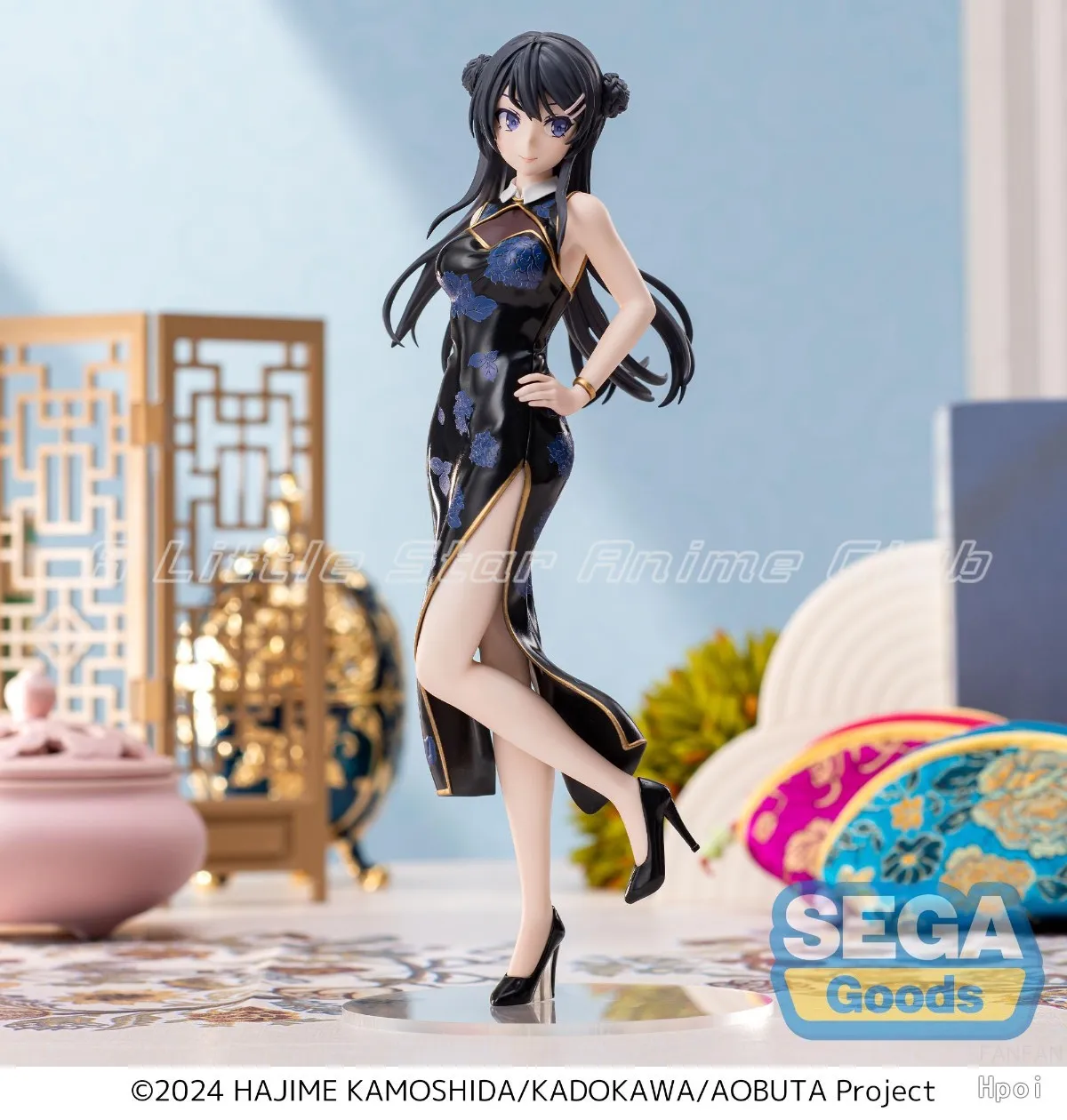 Фото Оригинальная фигурка SEGA XStellar Seishun Buta Yarou Wa Bunny Girl Senpai No Yume Wo Minai Sakurajima Mai в стиле чонсам №3