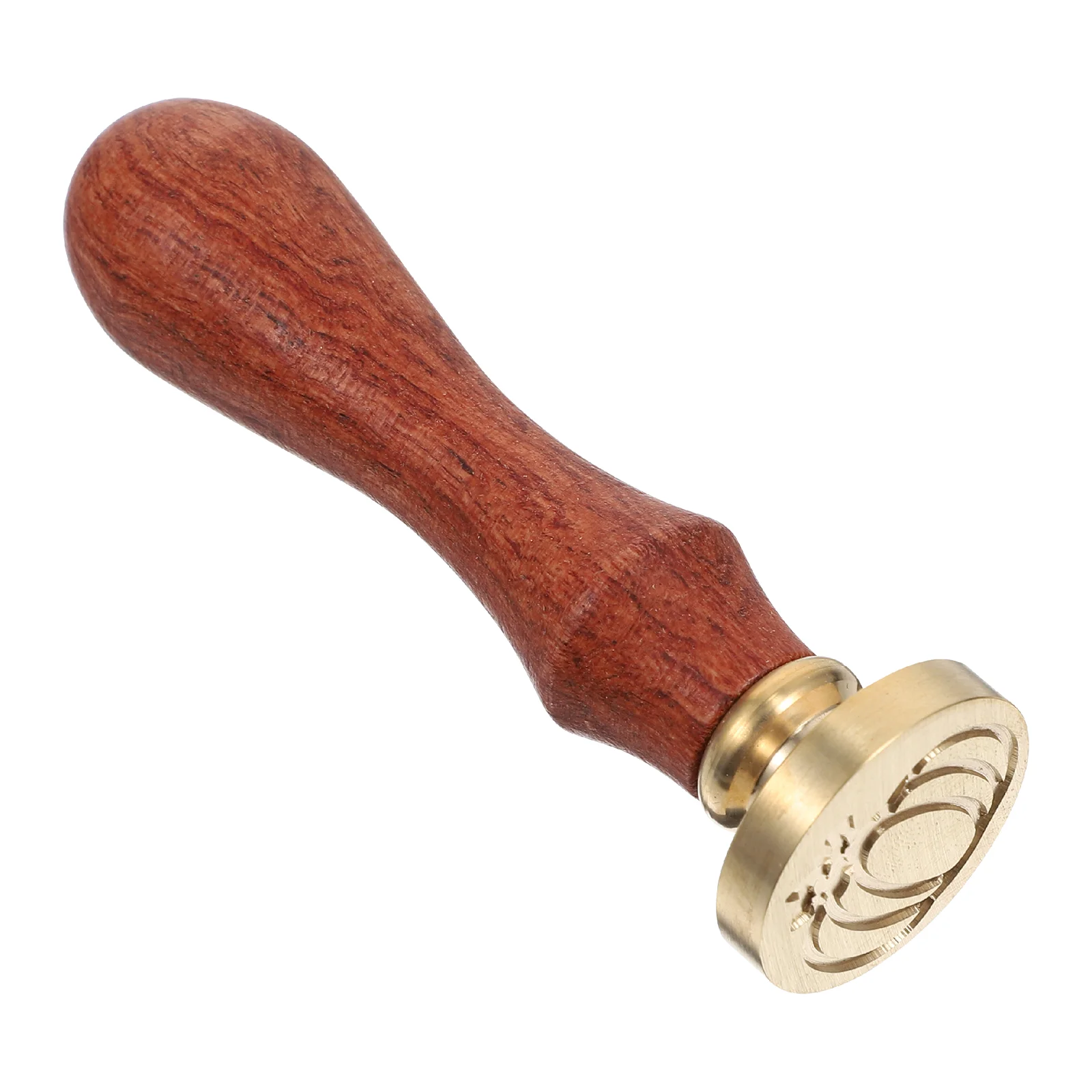 

1pc Delicate Copper Handle Creative Pattern Seal Pattern Stamp Style Stamps