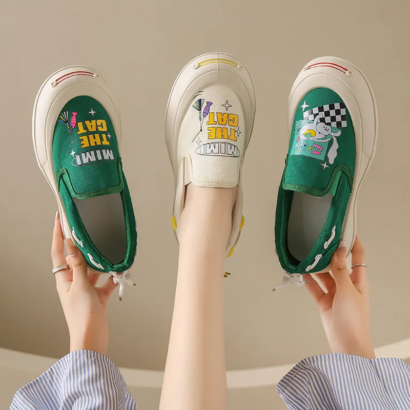 Туфли женские на толстой подошве без шнуровки Стиль Мэри Джейн повседневные