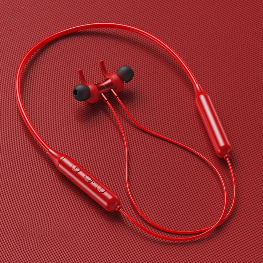 

Беспроводные магнитные наушники Bluetooth 5,0, Шейная стереогарнитура, гарнитура для режима «свободные руки», водонепроницаемые наушники с микр...