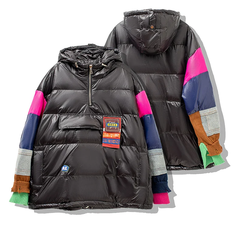 

New Women Fashion Down Jacket Casual Style Autumn Winter Coats And Parkas Female Outwear