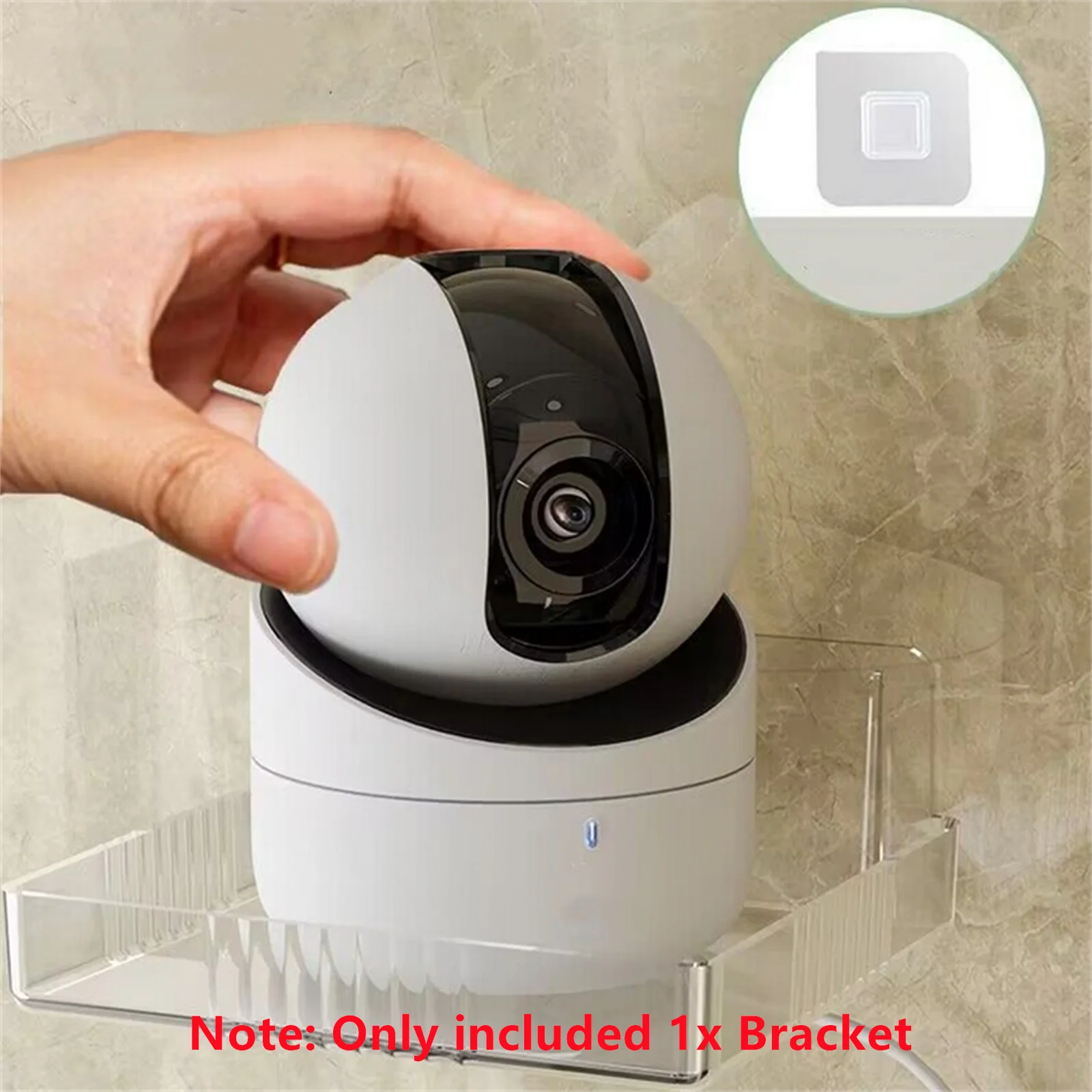 Плавающая полка для роутера подвесная стойка ТВ-приставка с Wi-Fi кронштейн доски