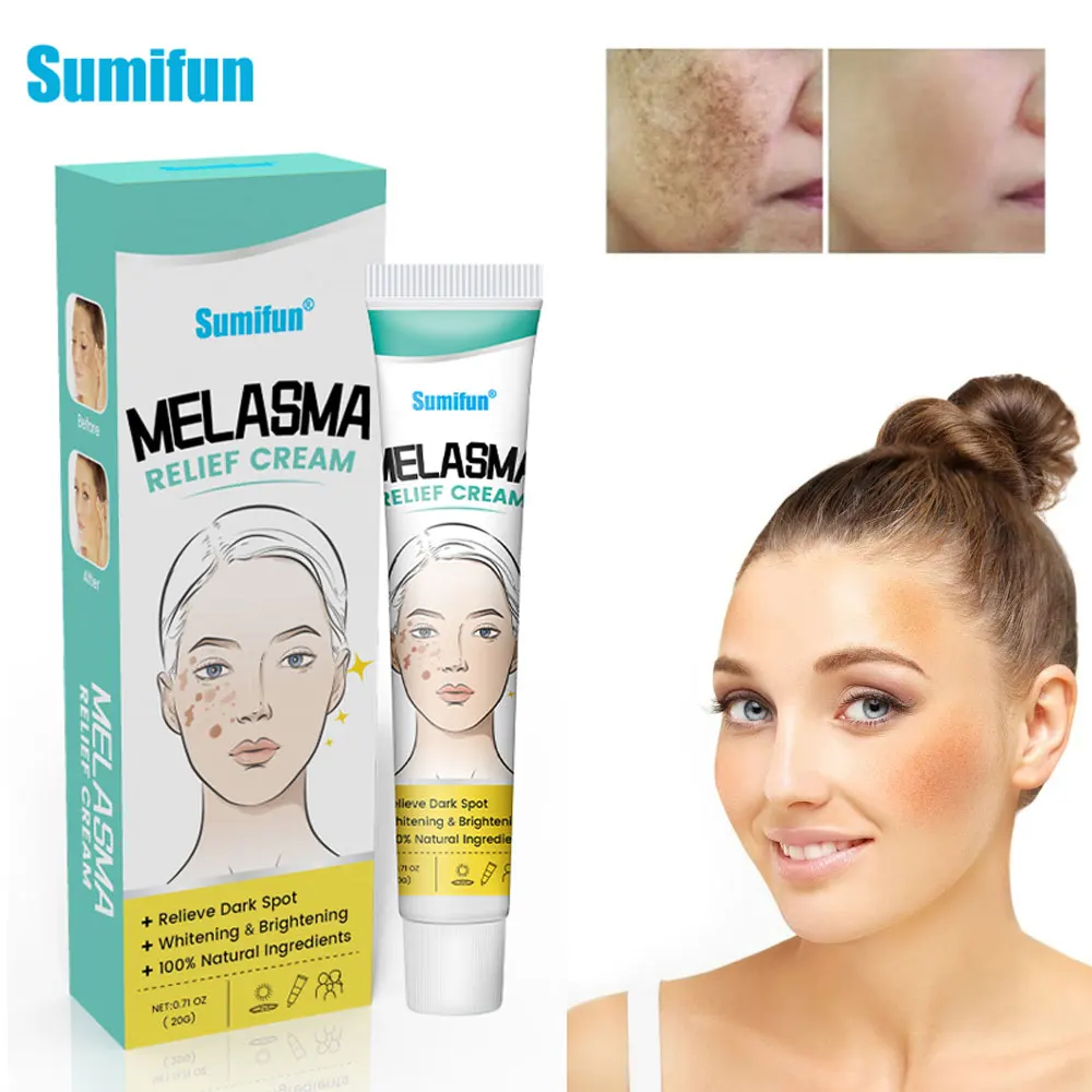 

20g Only$0.99 Dark Spot Remover Skin Whitening Cream Blemish Melasma Repair Ointment Reduce Age Spots Fade Freckles Facial Care