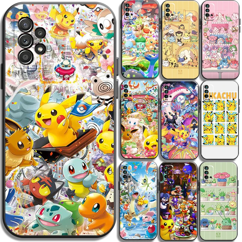 

Pokemon Pikachu Phone Cases For Xiaomi Redmi 9AT 9 9T 9A 9C Redmi Note 9 9 Pro 9S 9 Pro 5G Cases Carcasa Back Cover Funda