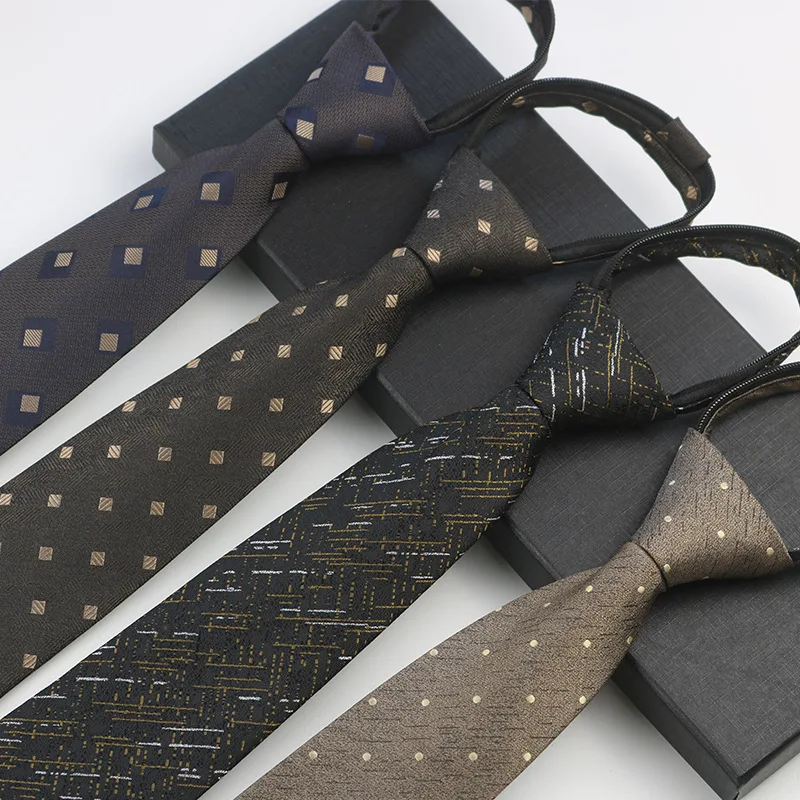 

Novely, цветочный дизайн, Полосатый жаккардовый галстук на молнии из полиэстера, для мужчин, для свадьбы, деловых, классических костюмов