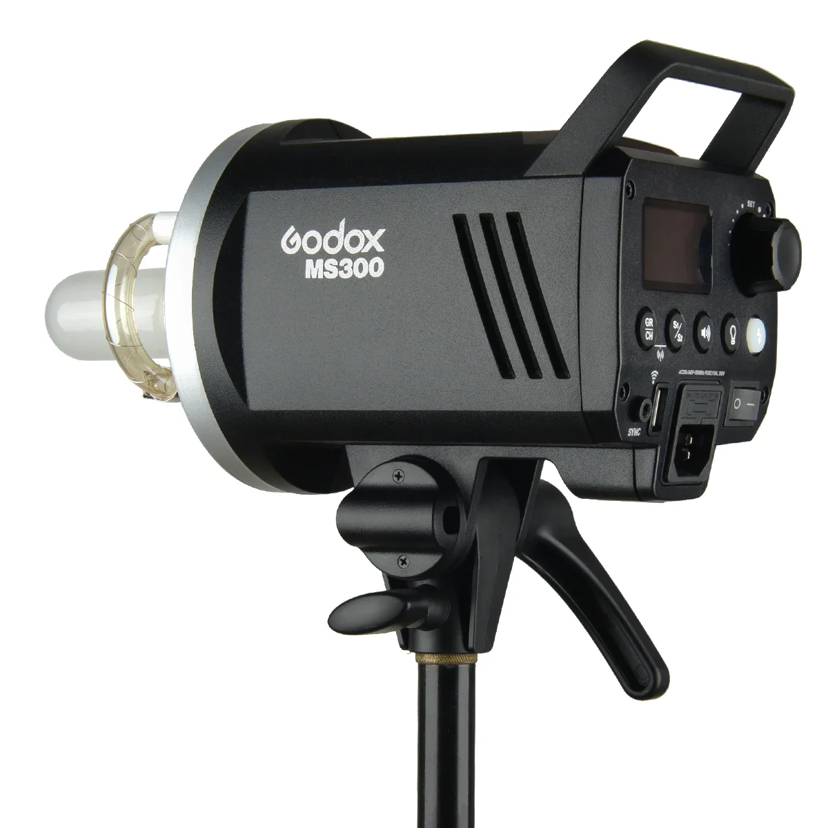 Студийная Вспышка Godox MS200 MS300 100 в 200 встроенная беспроводная система 2 4G крепление