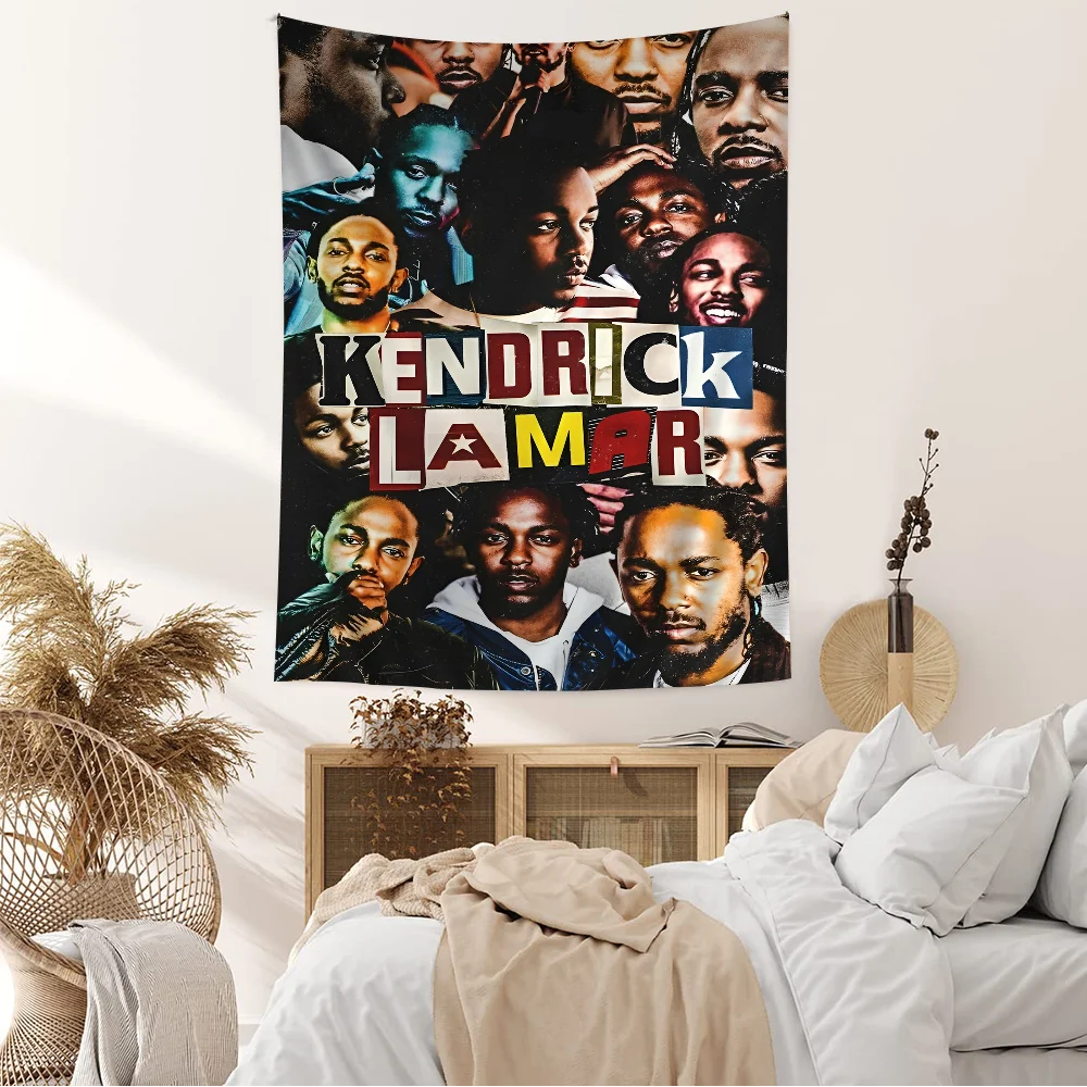 K-Rick kendl-Lamar музыкальный подвесной богемный гобелен богемные настенные гобелены