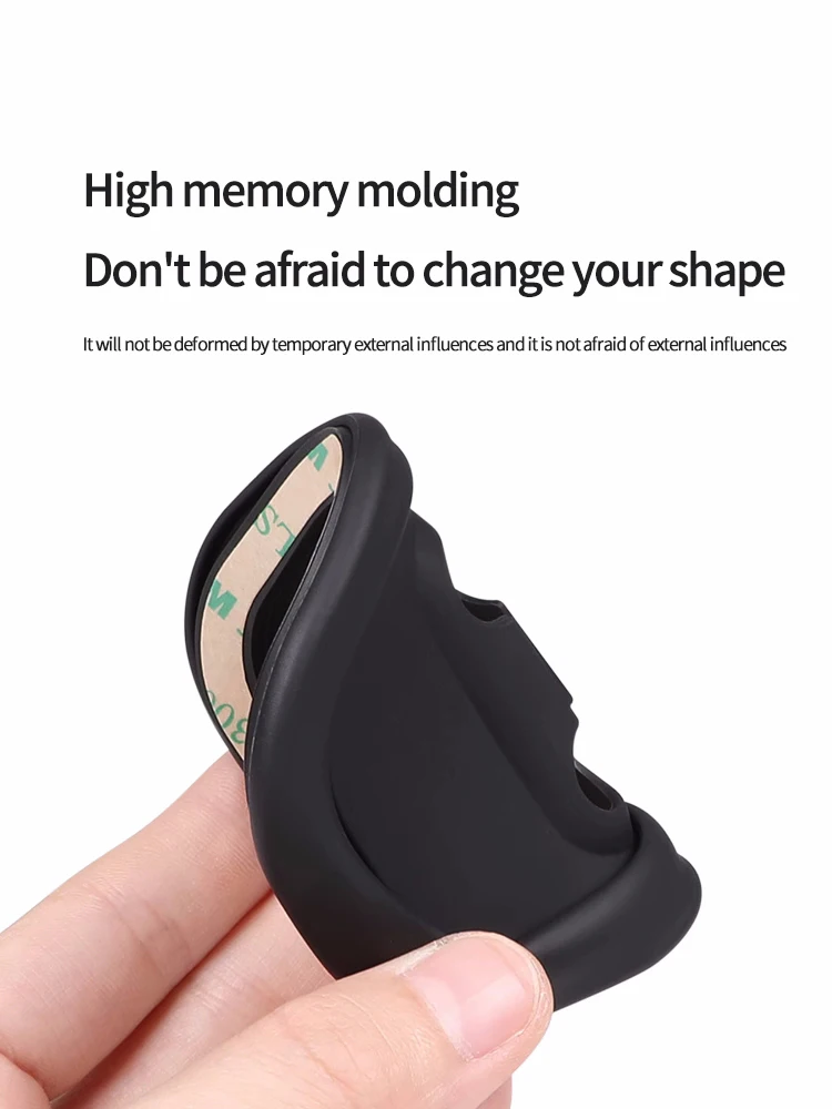 4pcs Car door lock buckle Protection Cover For LEADING IDEAL LiXiang L9 L8 L7 shock absorber cushion silent accessories