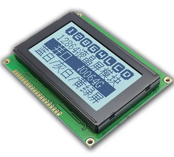 3 15 дюймовый 20PIN COB LCD 12864D графический экран KS0108B контроллер синяя/желтая