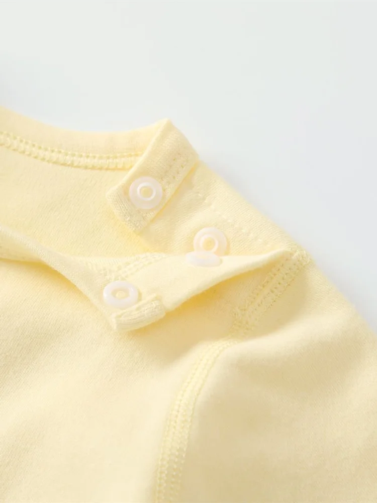 Комбинезон с милым медведем одежда для новорожденных хлопковый мягкий нагрудник