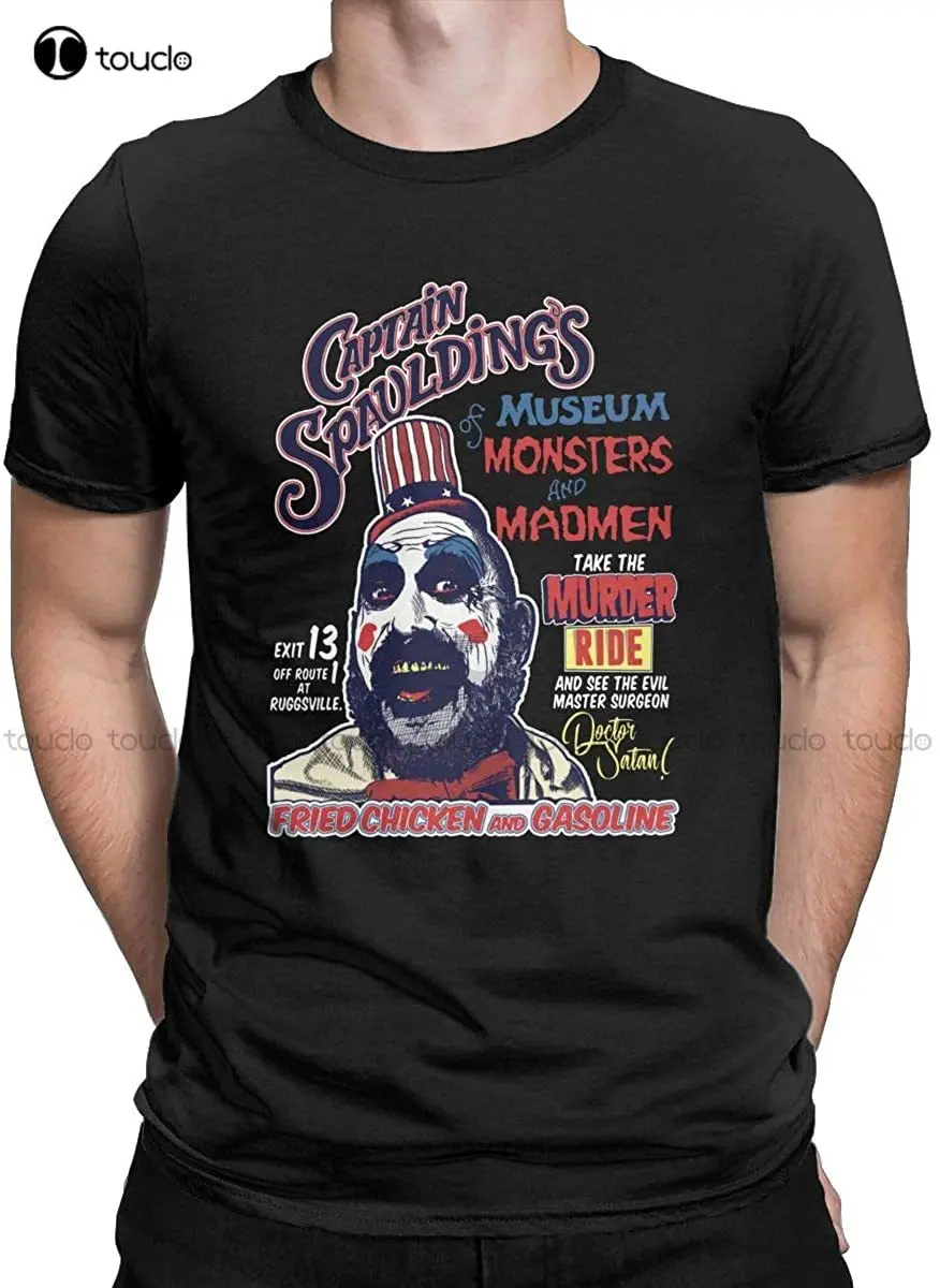 

New Captain Spaulding'S T Shirt Museum Of Monsters And Madmen Tees Tops Men Short Sleeve Shirts For Women Men Streetwear Tshirt