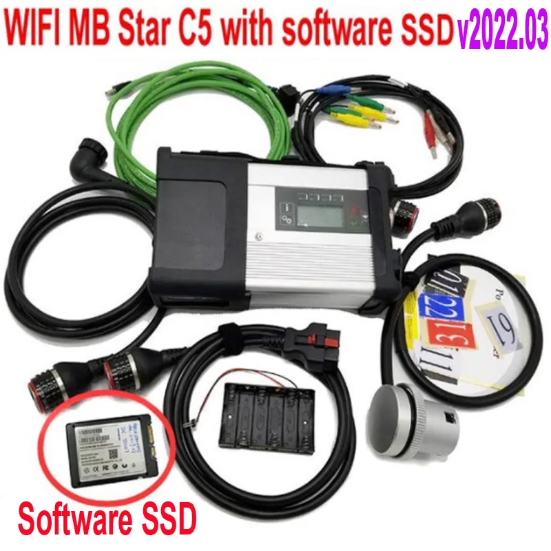 2023.09 МБ Star C5 SD Connect Мультиплексор с Wi-Fi ноутбуком fz-g1 планшетный ПК mb star wifi