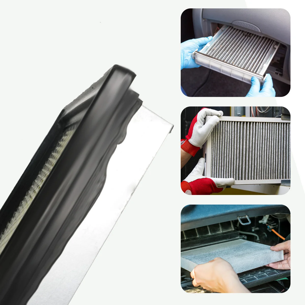 Воздушный фильтр для автомобильного двигателя пыльца контроля газов Сменные