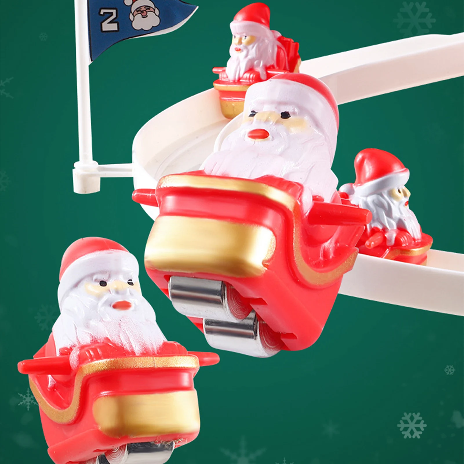 Забавный набор игрушек Santa Slide забавный игровой трек развивающие игрушки с
