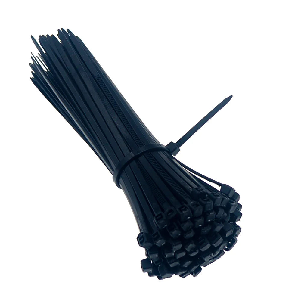 100 шт./упаковка самоблокирующиеся Нейлоновые кабельные стяжки 2 5x100 мм